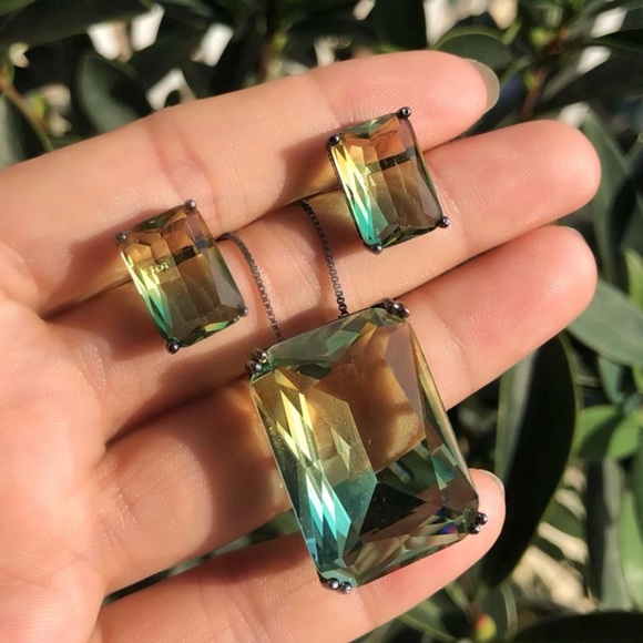 ✨✨Green Tourmaline Crystal Set ✨✨ - Picture 3 of 3